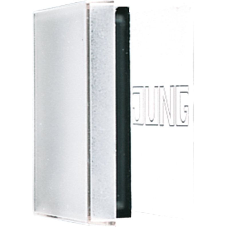 Jung - Abdeckung/Bedienelement für Installationsschalterprogramme Haube mit Einlage LS 990 NA GL PL für Schrift 66x66mm