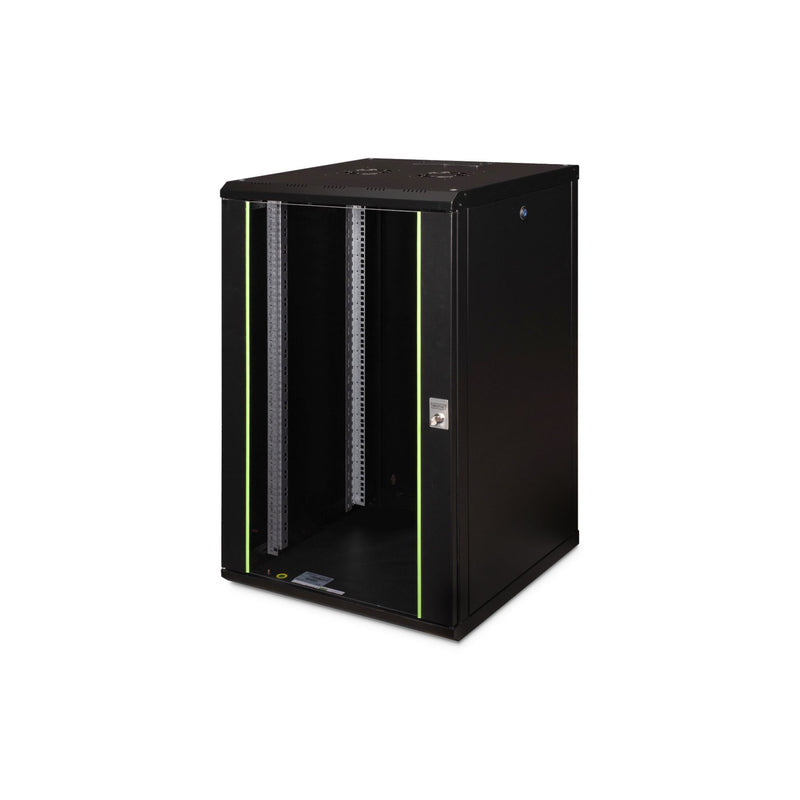 DIGITUS - Netzwerk-/Serverschrank Wandgehäuse Unique Serie DN-19 20U-6/6-SW 600x600mm (BxT)