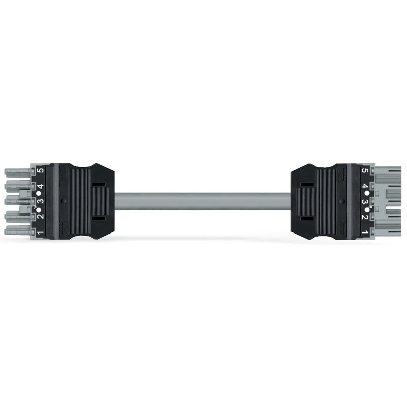WAGO - Konfektionierte Leitung für steckbare Gebäudeinstallation konfekt.Verbindungsleitung 771-9995/005-603 Eca,Buchse Stecker