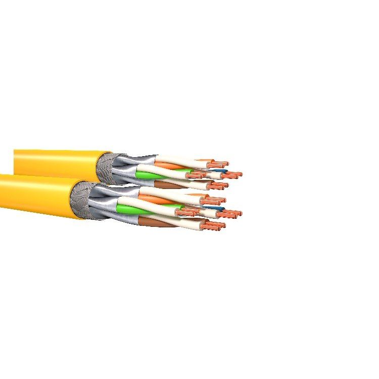 KERPEN DATACOM - Daten- und Kommunikationskabel MegaLine G12-150 Kat.7A G12-150 DX-Dca-T500 8P S/FTP AWG22 gelb − 500 Meter