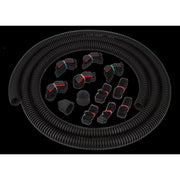 Murrplastik - Schlauchführung Flexibles Haltersystem FHS-C-SET UNI-LS RoboticKits:schw.rot