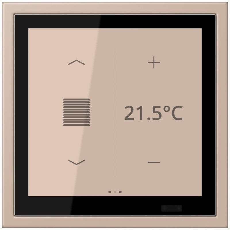 Jung - Bussystem-Mehrfach Bediengerät KNX Raumcontroller LCZ 459 BFD1S 240 ombre brulee claire