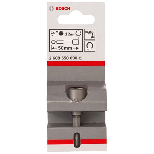 Bosch - Steckschlüssel Steckschlüssel, 50 x 12 2608550090 mm, M 7, mit Magnet