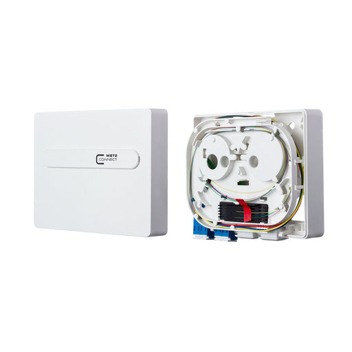 Metz Connect - Kommunikationsanschlussdose LWL OpDAT ADT Spli. OS2 1501197U02HC 2x LC-Dup. UPC B