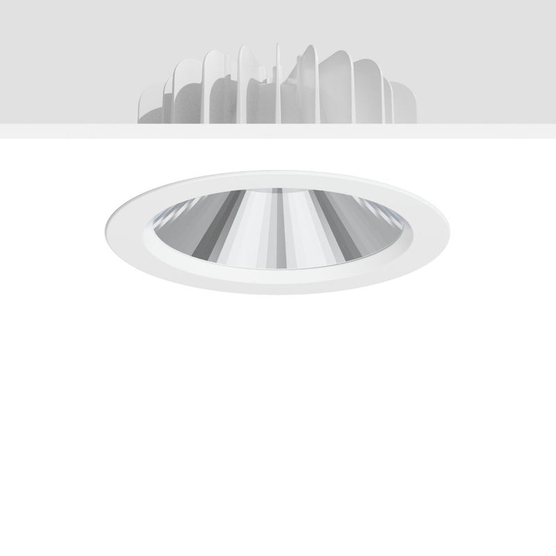 RZB - Downlight/Strahler/Flutlicht LED-Einbaudownlight 901799.002 930, weiß