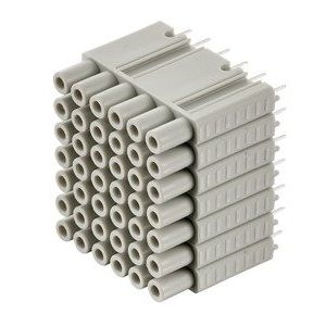 Harting - Leiterplattensteckverbinder Leiterplattenadapter Han 09160429919 42DD Crimpeinsatz − 10 Stück