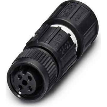 Phoenix Contact - Rundsteckverbinder, feldkonfektionierbar (Industriesteckverbinder) Sensor-/Aktor-Stecker SACC-M12FS-4QO-0,34