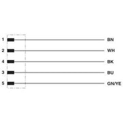 Phoenix Contact - Konfektioniertes Sensor-Aktor-Kabel Sensor-/Aktor-Kabel SAC-5P-M12MS#1415678