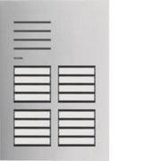 Elcom - Türstation für Türkommunikation Türstation-Audio REQ016Y 16/2 2D Edelst.ONE