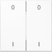 Jung - Sender/Fernbedienung für Installationsschalterprogramme Funk-Wandsender aws ENO LS 995-01 WW 4-kanalig Symbole