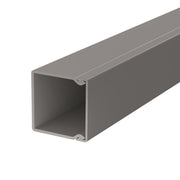OBO Bettermann - Leitungsführungskanal Wand+Deckenkanal m.Obert. WDK40040GR 40x40mm,PVC − 2 Meter