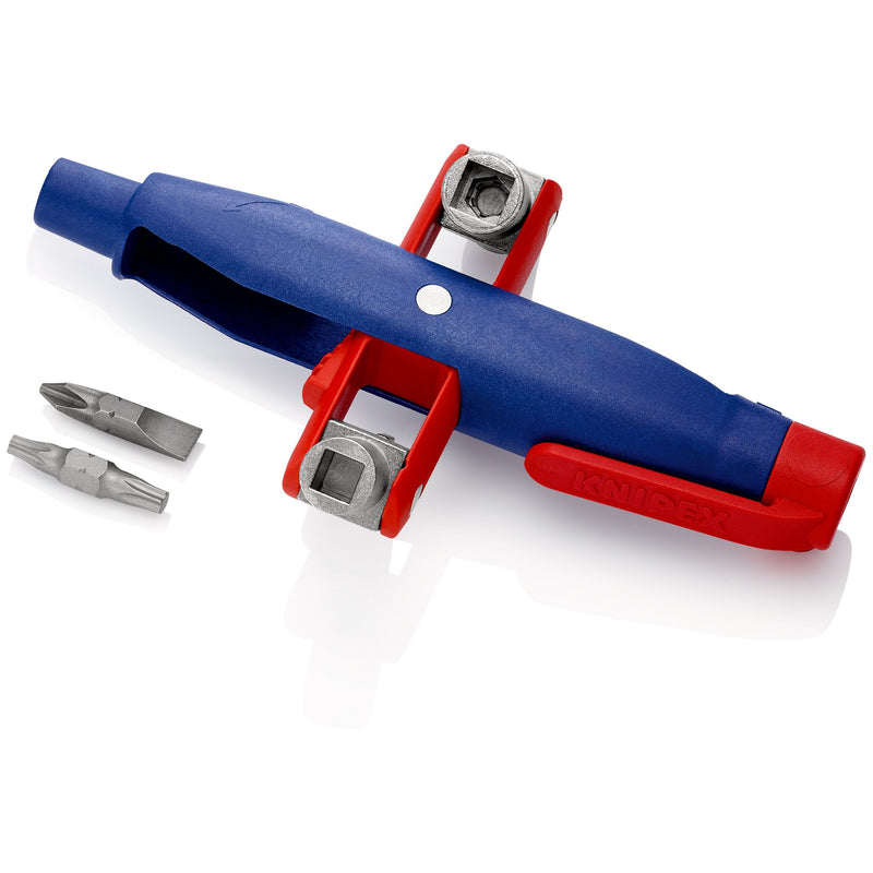 Knipex - Schlüssel für Gehäuse/Schränke Stift-Schaltschrank 00 11 07 Schlüssel