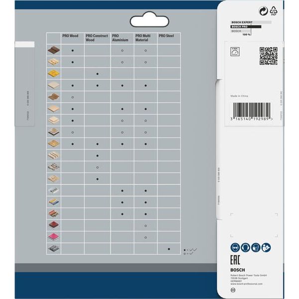 Bosch - Kreissägeblatt PRO Multi Material 2608640508 Kreissägeblatt 190 x