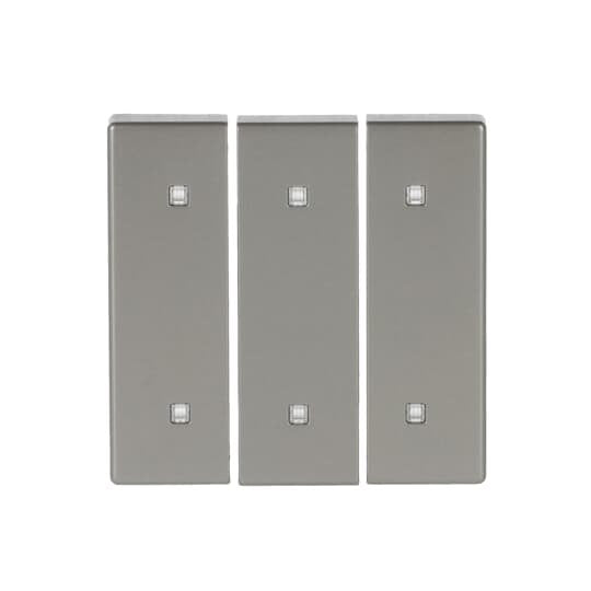 Busch-Jaeger - Abdeckung/Bedienelement für Installationsschalterprogramme Wippe 3-fach 2570-30-866 Elektroniktaster