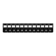 WAGO - Leiterplattenklemme THR-Leiterplattenklemme 2086-1112 Drücker,1,5mm²,sw − 72 Stück