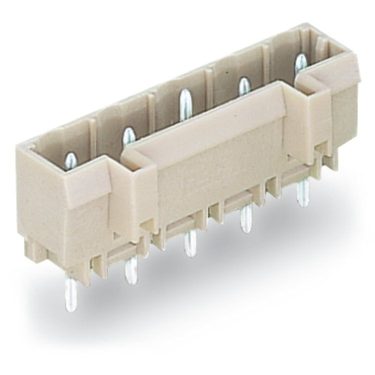 WAGO - Leiterplattensteckverbinder THT-Stiftleiste Lötstift 721-240/001-000 1,0x1,0,gerade,lgr − 50 Stück