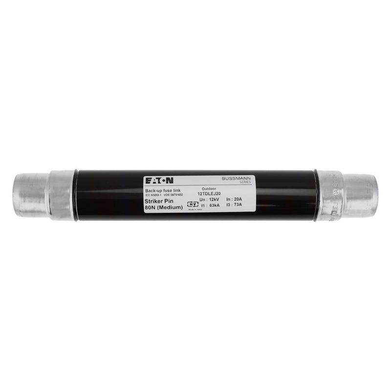 Eaton - Mittel-/Hochspannungssicherung Sicherungseinsatz Mittels. 12KV 20Amp#12TDLEJ20 20A AC 12kV 63kA