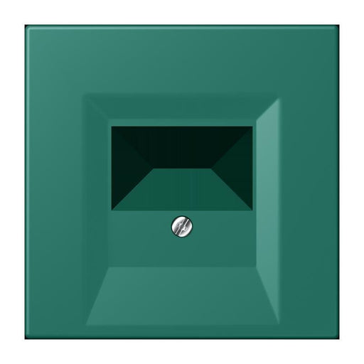 Jung - Einsatz/Abdeckung für Kommunikationstechnik Abdeckung für TAE LC 969 T 216 vert anglais (32040)