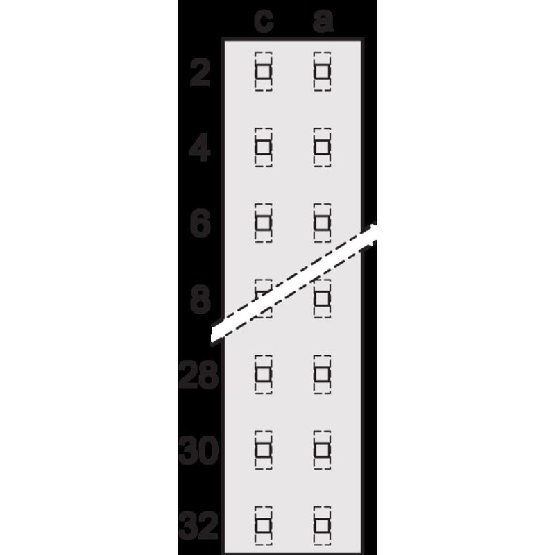 Schroff - Leiterplattensteckverbinder Federleiste 69001697 − 10 Stück