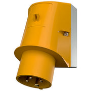 Mennekes - CEE-Gerätestecker (IEC 60309) Wandstecker 334 16A,4p,4h,110V,IP44 − 10 Stück
