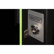 DIGITUS - Netzwerk-/Serverschrank Wandgehäuse Unique Serie DN-19 16U-6/6-SW 600x600mm (BxT)