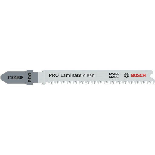 Bosch - Stichsägeblatt PRO Laminate clean T101BIF 2608655091VE(2) Stichsägeblatt 83 mm − 10 Packung