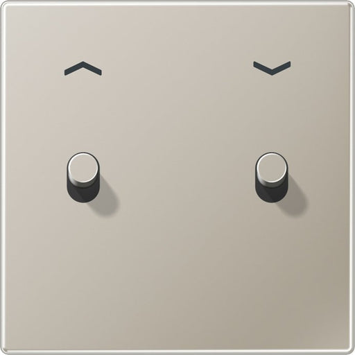 Jung - Abdeckung/Bedienelement für Installationsschalterprogramme Abdeckung mit Kipphebel ES 12-5 P R 1 Zylinder,Edelstahl