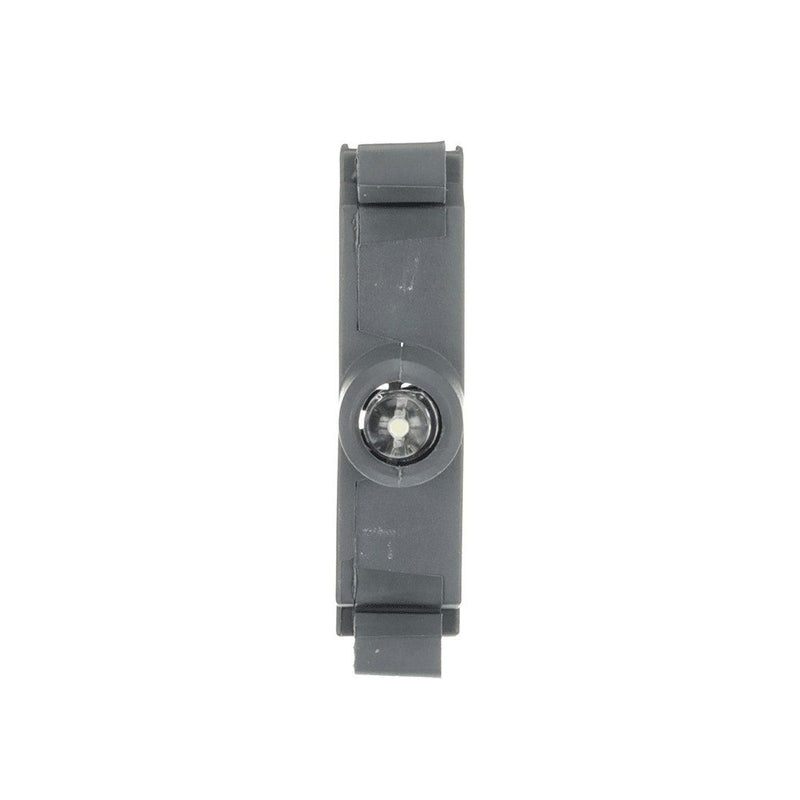 ABB Stotz S&J - Lampenfassungsblock für Befehls- und Meldegeräte Leuchtelement MLBL-02W r.LED weiss, 48VACDC