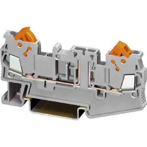 Phoenix Contact - Trenn- und Messtrenn-Reihenklemme Grundklemme, grau QTC 1,5-TG H=5,2mm 0,25-1,5qmm − 50 Stück