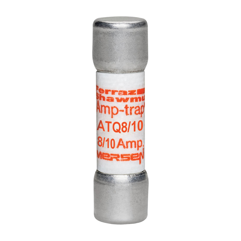 Mersen - Zylindrische Sicherung Sicherungseinsatz Midget ATQ8/10 ATQ 10x38 0,8A T − 10 Stück