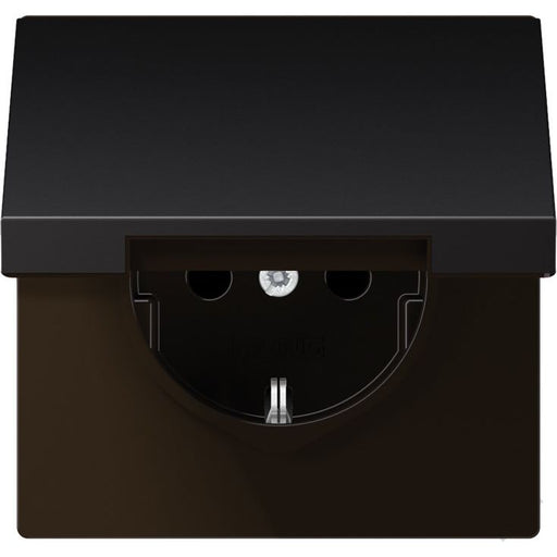 Jung - Steckdose SCHUKO Steckdose AL 1520 NKL D 16 A 250 V, dark