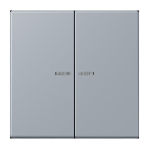Jung - Bedienelement intelligent Taster 2fach BT LC 17102 257 gris clair 59