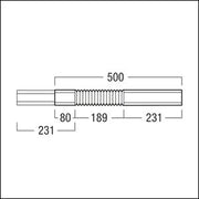 Zumtobel - Mechanisches Zubehör/Ersatzteile für Leuchten Flexibler-Verbinder TECTON V FLEX 500