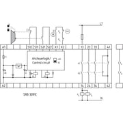 Schmersal - Gerät zur Überwachung von sicherheitsgerichteten Stromkreisen Schutztürüberwachung SRB 301MC f.Not-Halt − 1 Stück