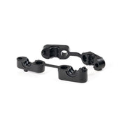 HellermannTyton - Befestigungsschelle für Kabel/Rohre Zugentlastungsschelle KK1-N66-BK − 500 Stück