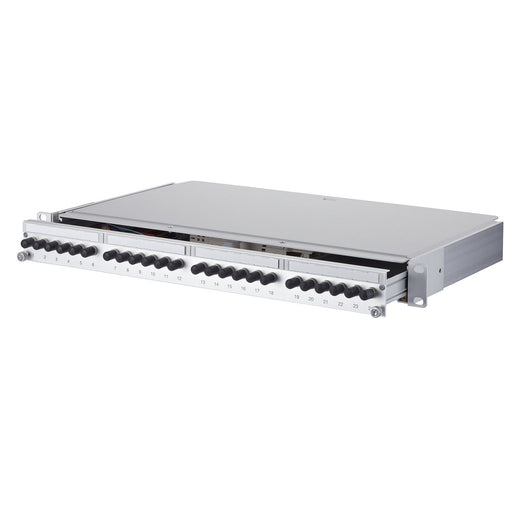 Metz Connect - Patchpanel LWL LWL-Patchfeld OpDAT PA 1502250124-E 24xST OM3 bestückt