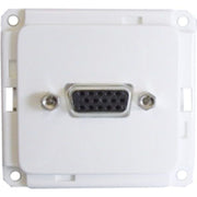 Peha - Einsatz/Abdeckung für Kommunikationstechnik Abdeckung VGA-Anschluss D 1728.02 reinweiss