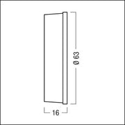 Zumtobel - Lichttechnisches Zubehör/Ersatzteile für Leuchten Abblendring SUP2 L FOIL FL mit Folie
