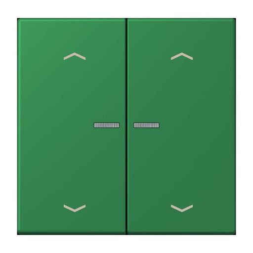 Jung - Bedienelement intelligent Taster mit Pfeilsymbolen BT LC 17102 P 219 vert fonce