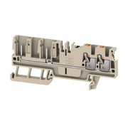 Weidmüller - Durchgangs-Reihenklemme Klemme APGTB 2.5 FT 4C/2 DL PUSH IN, 2.5 mm² − 50 Stück
