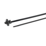 HellermannTyton - Kabelbinder Befestigungsbinder 156-00379(500) schwarz − 500 Stück