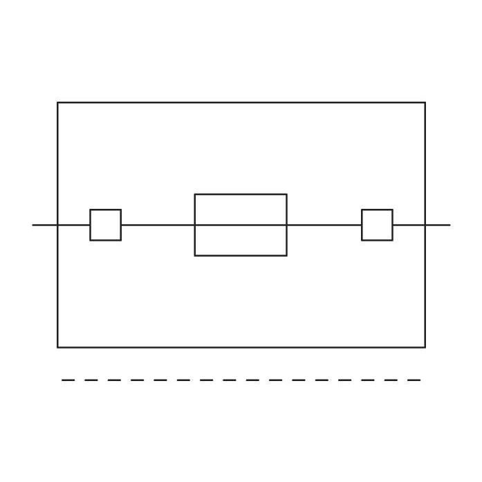 WAGO - Sicherungs-Reihenklemme Sicherungsklemme 2006-1611 2-Leiter, grau − 25 Stück