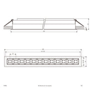 EVN Lichttechnik - Downlight/Strahler/Flutlicht LED-Einbauleuchte P202402 3000K ws