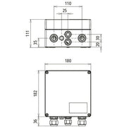 DEHN - Photovoltaik-DC-Stringbox Generatoranschlusskasten DCU2YPV1+210001M2SFM für PV-Anlagen