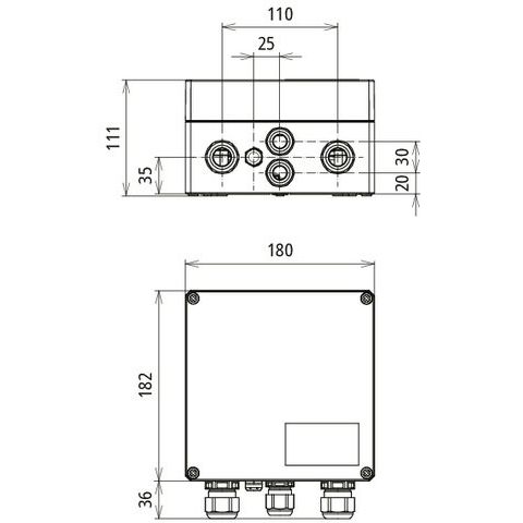 DEHN - Photovoltaik-DC-Stringbox Generatoranschlusskasten DCU2YPV1+210001M2SFM für PV-Anlagen