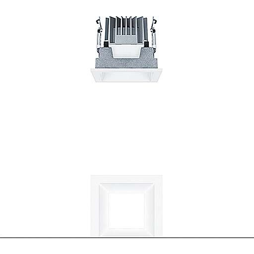 Zumtobel Group - Downlight/Strahler/Flutlicht LED-Einbauleuchte P-INF Q #60817947 3000K