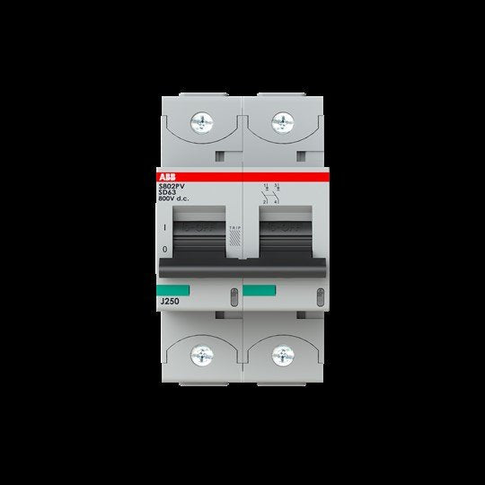 ABB Stotz S&J - Lasttrennschalter S802PV-SD63 63A, 2-polig