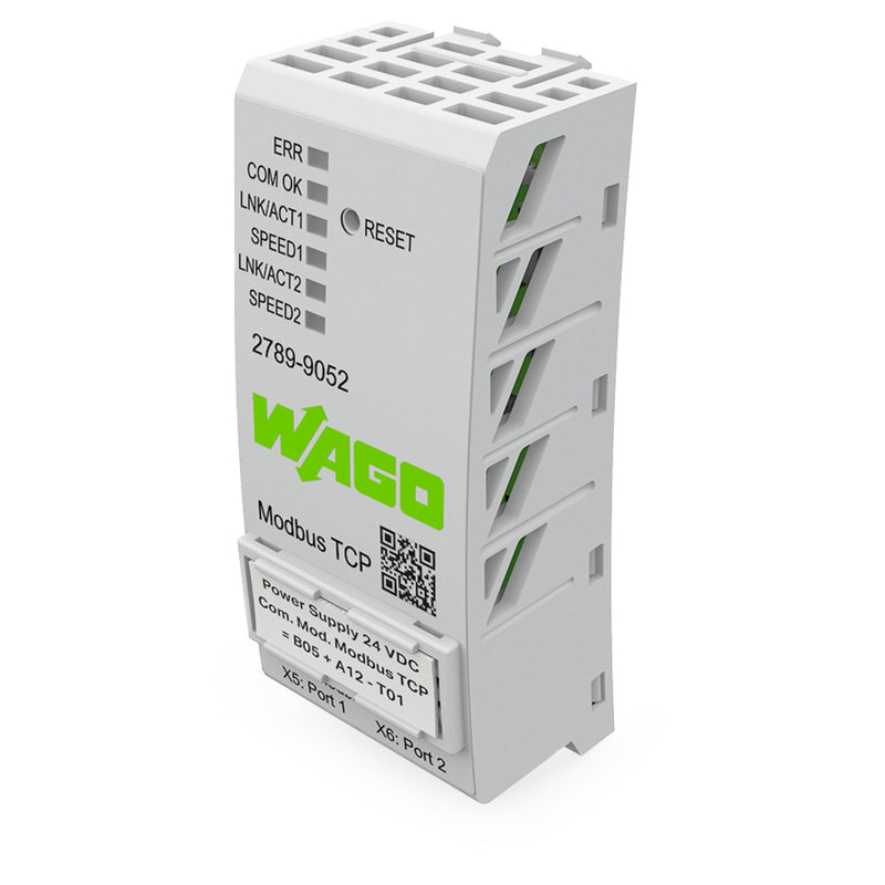 WAGO - Zubehör/Ersatzteile für Niederspannungs-Schalttechnik Kommunikationsmodul, 2789-9052 MODBUS TCP − 1 Stück