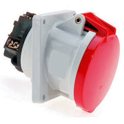 Bals Elektrotech - CEE-Anbausteckdose (IEC 60309) Anbausteckdose geneigt 63A 12567 5p 400V 6h IP44