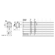 Bals Elektrotech - CEE-Anbausteckdose (IEC 60309) Anbausteckdose gerade 16A 13661 4p 110V 4h IP44